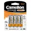 Camelion AA (R06) 2500 mAh / Akumulator / Ni-MH / 4 szt.