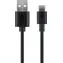 Goobay 59124 czarny / Kabel do ładowania i synchronizacji / USB-C do USB-A / 3 m
