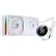Jonsbo TH-240 biały / chłodzenie wodne procesora AIO / ARGB / wyświetlacz LCD / 240 mm