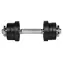 Hantel kątowy RULYT / obciążenie jedną ręką / 9 kg / sztanga 30 mm / 6 dysków