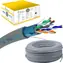 Extralink Cat5e F/UTP szary / Kabel instalacyjny / 305 m / szpula / wewnętrzny
