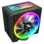 Zalman CNPS16X czarny / Chłodnica procesora / Wentylator RGB 120 mm / 4X heatpipe / PWM / wysokość 165 mm