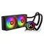KRUX HydroX 240 ARGB czarny / chłodzenie wodne procesora AIO / 2x 120 mm / 600-1800 obr./min / AMD + Intel