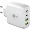 Goobay 64818 biały / Ładowarka / GaN / 2x USB-C / 2x USB-A / PD / QC / 68 W