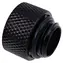 Alphacool Eiszapfen 10mm G1/4 czarny / Złączka przedłużająca / Chłodzenie wodne / Mosiądz / Prosty