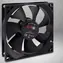 Inter-tech F-92-S czarny / Wentylator / 92x92x25 mm / 1500 obr./min / 24 dB / 3pin