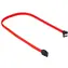 Sharkoon SATA III czerwony / Kabel danych / kątowy 90° / 60 cm / 6 Gbit/s