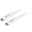 Sharkoon USB-C - USB-C biały / Kabel danych / USB 3.2 Gen 2 (10 Gb/s) / 0,5 m