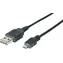 Sharkoon USB-A - micro USB-B czarny / Kabel połączeniowy / USB 2.0 / 0,5 m