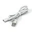Złącze magnetyczne USB-A neutralne srebrne / Kabel / USB 2.0 / 1 m