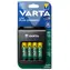 Ładowarka wtykowa Varta LCD Plug Charger+ / Ładowarka akumulatorów / AA / AAA / 9V / Wyjście USB