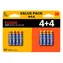 Kodak MAX SUPER / Bateria alkaliczna AAA / 8 szt. / LR03