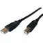 Sharkoon USB 2.0 AB czarny / Kabel / USB-A - USB-B / 2 m