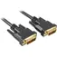 Sharkoon DVI-D 24+1 czarny / Kabel / DVI-D - DVI-D / Dual Link / 2 m