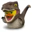 NUMSKULL TUBBZ Kaczka Jurajski Park - Velociraptor / 5,5 cm / Figurka kolekcjonerska