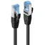 Lindy Cat6a S/FTP 5m czarny / Kabel krosowy / RJ45-RJ45 / PoE+ / Snagless