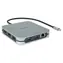 Dicota USB-C 10w1 srebrny / Stacja dokująca / 2x HDMI 8K / 6x USB / PD 100W / RJ-45