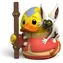 NUMSKULL Tubbz Duck Avatar Aang / 9 cm