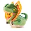 NUMSKULL TUBBZ kaczka pluszowa Jurassic Park Dilophosaurus / Figurka kolekcjonerska / pluszowa / 20 cm