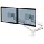 Fellowes TALLO biały / Uchwyt do monitora / 2 ramiona obok siebie / do 40" / udźwig ramienia 9 kg