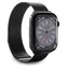 Puro Milanese czarny / Pasek do Apple Watch / 38/40/41 mm