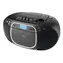 JVC RC-E451B czarny / Odtwarzacz przenośny / CD / Kaseta / FM / Bluetooth / USB / 3,2 W