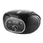 JVC RD-E221B czarny / Radio z odtwarzaczem CD / FM / CD / kaseta / USB / AUX