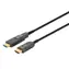 Kabel optyczny Manhattan HDMI-MicroHDMI czarny / Kabel wideo / LWL / 20 m / 4K 60Hz / HDCP 2.2