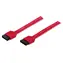 Kabel SATA Manhattan męski - męski 0,5m czerwony / kabel SATA / SATA III / 6 Gbit/s