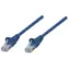 Kabel krosowy Intellinet Cat6 U/UTP niebieski 1 m / Kabel krosowy / CAT6 / U/UTP / RJ-45