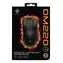 Deltaco DM220 czarna / Mysz gamingowa / RGB / bezprzewodowa (Bluetooth/2,4 GHz) / 4800 DPI / 7 przycisków