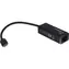 Inter-tech Argus IT-811 czarny / Adapter / USB-C do Gigabit Ethernet / RJ45 / Realtek RTL8153