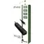 Inter-tech Argus IT-410 czarny / hub USB-C / Gigabit Ethernet / 3x USB 3.0