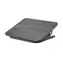 Podnóżek Manhattan Ergonomic czarny / Podnóżek / Nachylenie ±20° / 380 x 300 mm / Nośność 20 kg
