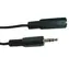 Schwaiger czarny / Przewód przedłużający / Jack 3,5 mm (męski) - Jack 3,5 mm (żeński) / 5 m