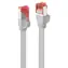 Kabel krosowy Lindy Cat6 U/FTP płaski szary / Kabel krosowy / 3 m / RJ-45 / Ekranowany