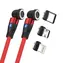 RealPower MagneticCharge 2 czerwony / Magnetyczny kabel ładujący / 1 m / Złącze magnetyczne / 6 adapterów