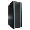 Extralink 32U/600x1000 rack czarny / rack 19" / drzwi szklane / ładowność 1065 kg