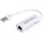 Adapter USB Manhattan RJ45 biały / Adapter sieciowy / USB 2.0 / Fast Ethernet 100 Mbit/s / IEEE 802.3