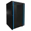 Extralink 27U/800x800 rack czarny / rack 19" / drzwi szklane / nośność 600 kg