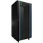 Extralink 27U 19" czarny / Szafa rack / 600 × 600 mm / drzwi szklane / nośność 600 kg