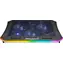 Rampage METAFOR / Podkładka chłodząca / do laptopów 10-19" / 6x wentylator