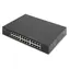 Digitus DN-80113-2 czarny / Przełącznik / 24 porty Gigabit Ethernet / Niezarządzany / Do montażu w szafie 19" / bez wentylatora