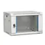 EFB 691712FGR.2 szary / Szafka wisząca / 19" / 12U / 570×600 mm