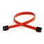 Kabel połączeniowy SuperMicro SATA 7pin-7pin 35cm czerwony / kabel SATA / płaski / bezołowiowy
