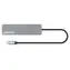 Manhattan Space Grey / Stacja dokująca / USB-C / HDMI 4K / 2× USB-A 3.2 Gen1 / 2× USB-C / PD 100 W