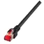 EFB Cat6 S/FTP 15 m czarny / Kabel krosowy / RJ45-RJ45 / LSZH / 250 MHz
