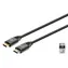 Kabel HDMI Manhattan z Ethernetem czarny / Kabel / 8K 60Hz / 48 Gbit/s / 2 m