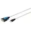 Kabel przejściowy Digitus USB 2.0 - RS232 / Adapter / Chipset FTDI / 1,8 m