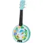 GOKI Drewniane banjo dla dzieci / Instrument muzyczny / 4 struny nylonowe / 52 cm